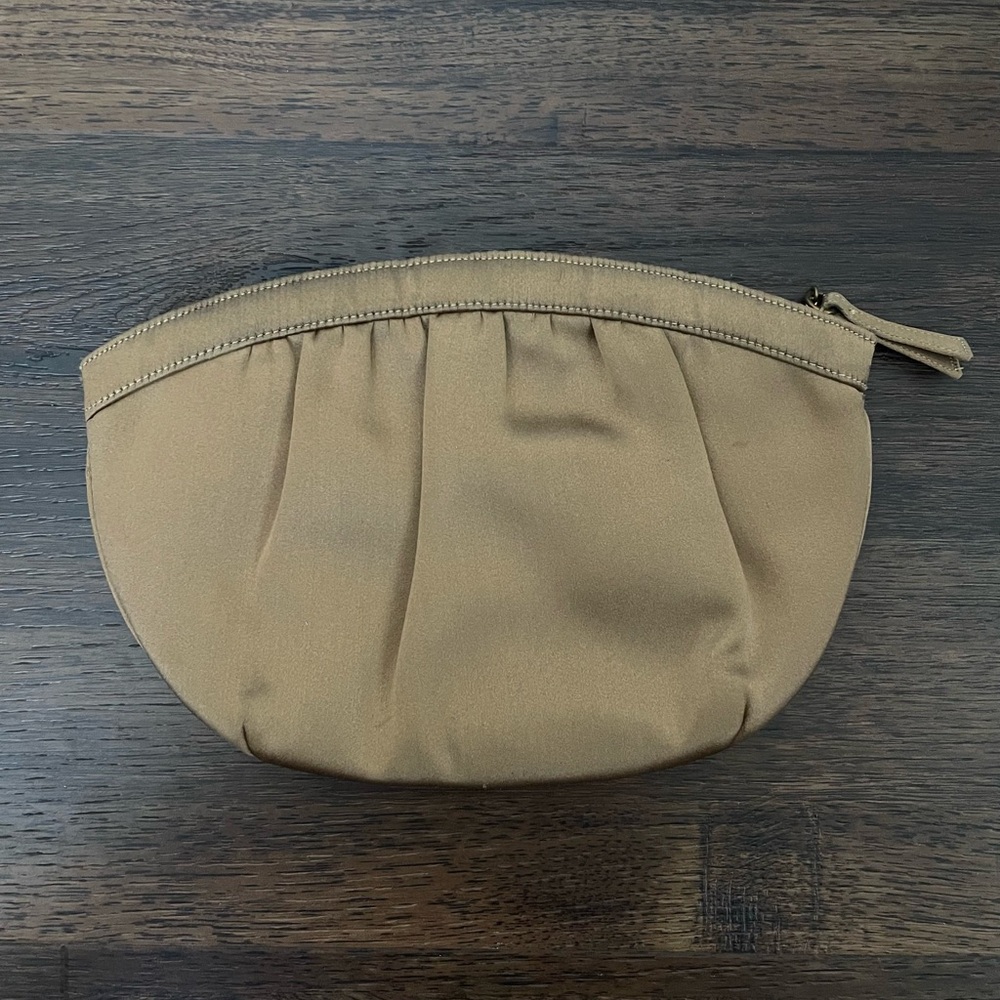 Morris Moskowitz vintage bronze clutch purse
